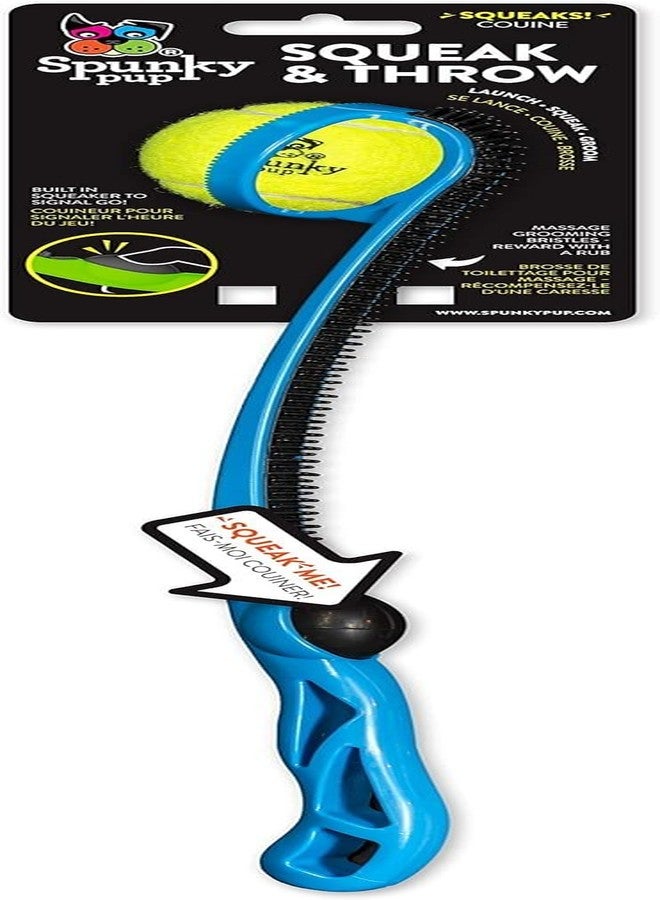 Spunky pup Squeak & Throw Ball Launcher - Image 1